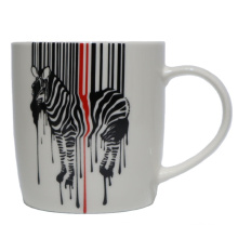 2021 New Design Animal Prints Support OEM & ODM Zebra Tea Cups Ceramic Custom Mug Porcelain Coffee Mug